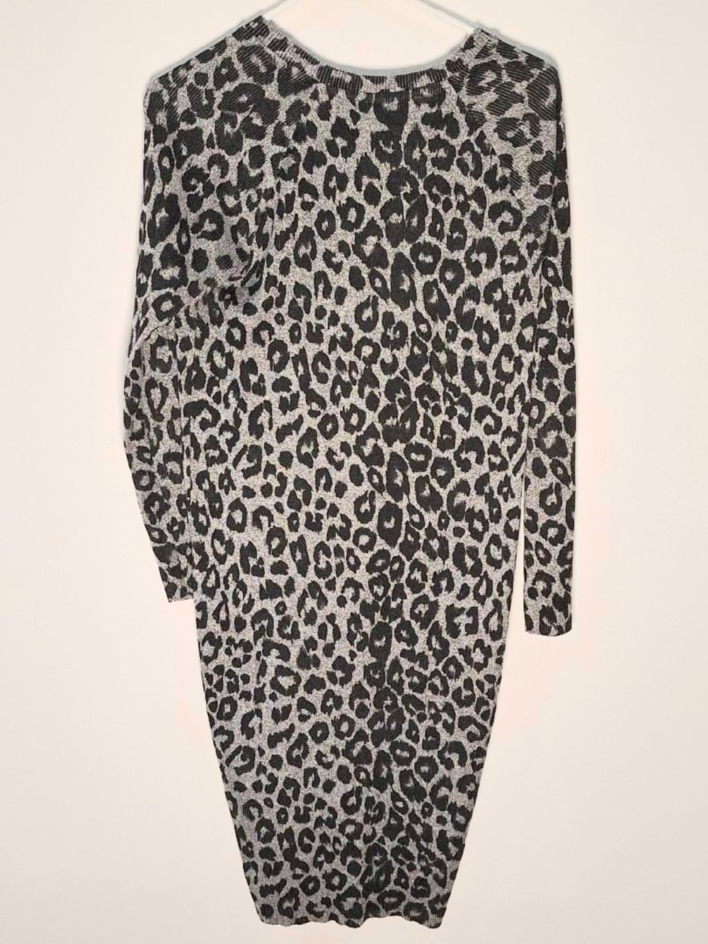 Zara TRF Sz Small Black & Gray Knit Sweater